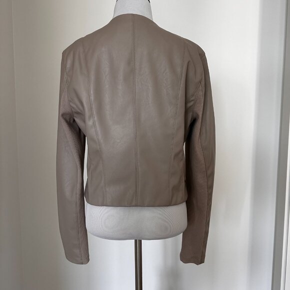 BLANK NYC 'Record Breaker' Collarless Faux Leather Moto Jacket - Picture 6 of 13